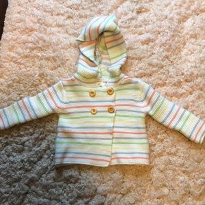 Precious baby sweater